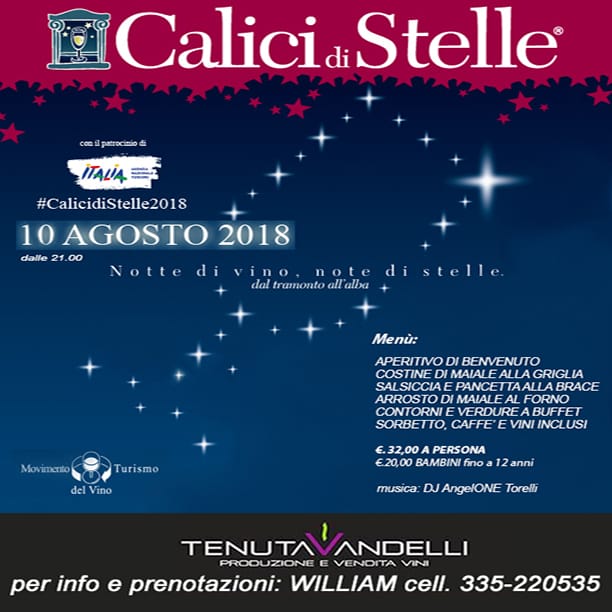 Calici di Stelle 2018